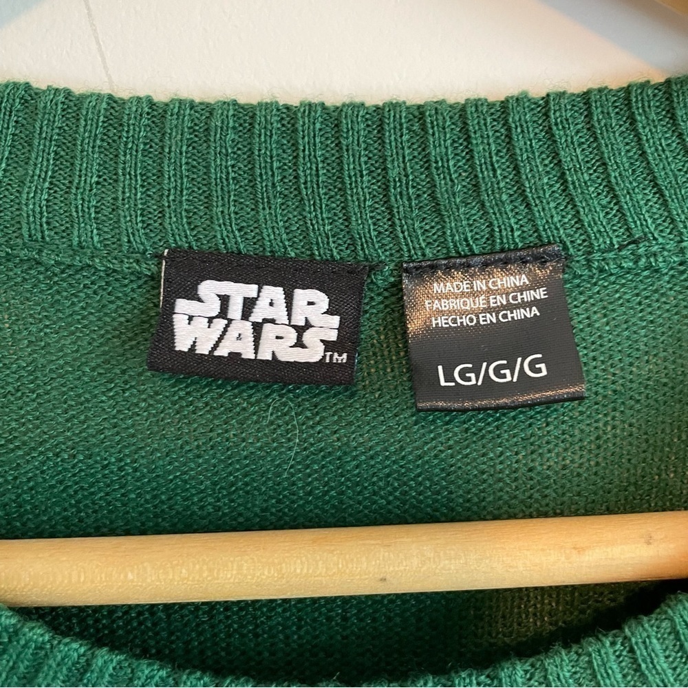 Star Wars The Mandalorian The Child Grogu Baby Yoda Sweater - Picture 7 of 8